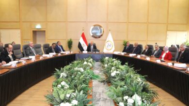 وزير النقل يترأس اجتماع الجمعية العمومية العادية وغير العادية للشركة القابضة لمشروعات الطرق والكباري والأعمال البحرية