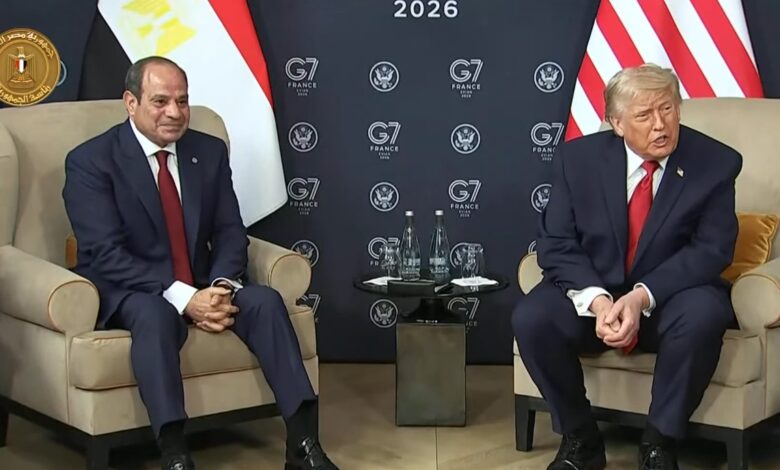 الرئيس السيسي يتطلع لأن تشهد المرحلة المقبلة تضافرًا للجهود لتسوية النزاعات في الشرق الأوسط وعلى رأسها فلسطين