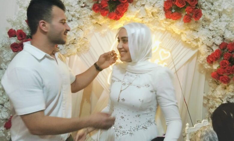 تهنئة بالزفاف السعيد