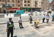 ‏محافظ الشرقية : رفع كفاءة الطريق بمنزل كوبري شرويدة بالزقازيق