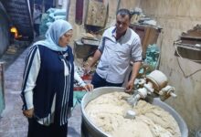 حملات تموينية على المحال التجارية والمنشآت والمخابز بمركز ومدينة  قلين