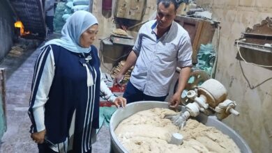 حملات تموينية على المحال التجارية والمنشآت والمخابز بمركز ومدينة قلين