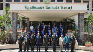 جامعة بنها تنظم زيارة ميدانية لطلابها لإدارة المساحة العسكرية