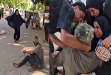 بالصدفة ..مشرد يلتقي أسرته بالشارع عد غياب طويل