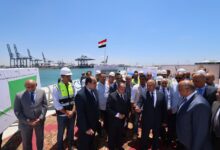 وزير النقل يتفقد مشروعات ميناءي الإسكندرية والدخيلة الجاري تنفيذها في إطار خطة إنشاء ميناء الإسكندرية الكبير