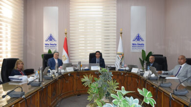 رئيس جامعة بنها يترأس لجنة اختيار عميد كلية الطب البيطرى