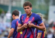 برشلونة الإسباني:ضم حمزة عبد الكريم، مهاجم منتخب مصر، والنادي الأهلي بشكل رسمي
