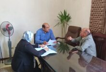 لقاء جماهيرى اسبوعى لرئيس مدينة دسوق لحل مشاكل المواطنين