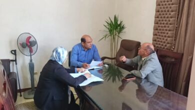لقاء جماهيرى اسبوعى لرئيس مدينة دسوق لحل مشاكل المواطنين