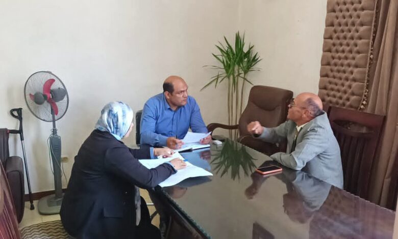 لقاء جماهيرى اسبوعى لرئيس مدينة دسوق لحل مشاكل المواطنين