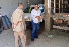 تحرير 70 مخالفة لتموينة خلال يوم واحد ببنى سويف