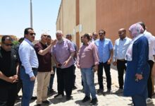 نائب وزيرة الإسكان للمرافق يتفقد مشروعات البنية التحتية والمرافق بمدينة العاشر من رمضان