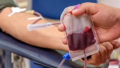 تجميع 1175 كيس دم فى اليوم العالمي للتبرع بالدم بالشرقية
