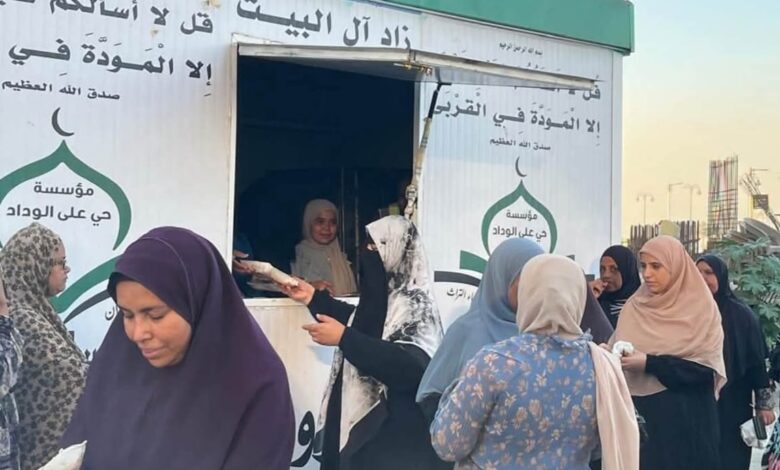 محافظ بني سويف يواصل دعم مبادرة زاد آل البيت بتوزيع 1000 وجبة ساخنة يوميًا