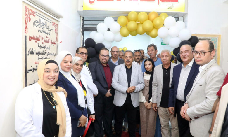 محافظ الشرقية يفتتح الأشعة المقطعية وقسم الأطفال بمستشفى فاقوس المركزي