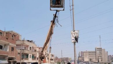 رفع كفاءة منظومة الإنارة العامة وإصلاح الأعطال بمختلف مراكز الشرقية
