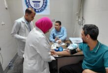 التأمين الصحي ببني سويف  يحقيق رقم قياسي عالمي  خلال الحملة القومية للتبرع بالدم