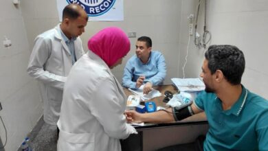 التأمين الصحي ببني سويف  يحقيق رقم قياسي عالمي  خلال الحملة القومية للتبرع بالدم
