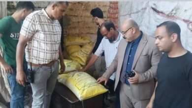 ضبط 136 بطاقة تموينية داخل مخبز مخالف و270 محضرًا في حملات رقابية بالمنيا