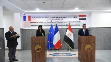 وزير الصحة يتسلم شحنة مساعدات طبية فرنسية جديدة دعماً للجرحى الفلسطينيين