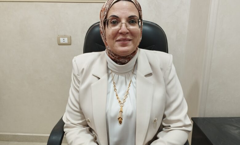 الدكتورة عايدة عطية رئيسة فرع المجلس القومي للمرأة بمحافظة الشرقية
