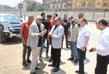 محافظ الشرقية يتفقد مخطط أعمال التطوير الجاري تنفيذه بفاقوس