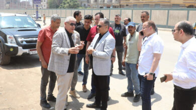محافظ الشرقية يتفقد مخطط أعمال التطوير الجاري تنفيذه بفاقوس
