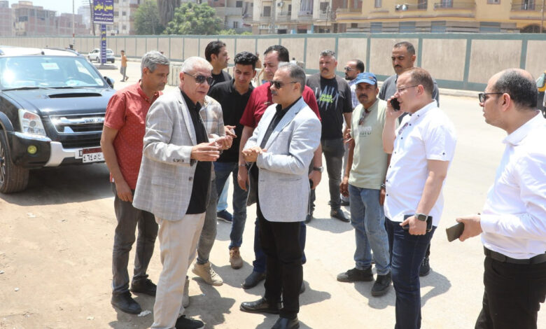 محافظ الشرقية يتفقد مخطط أعمال التطوير الجاري تنفيذه بفاقوس
