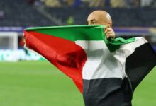 أول تعليق رسمي من "فيفا" بعد رفع حسام حسن العلم الفلسطيني