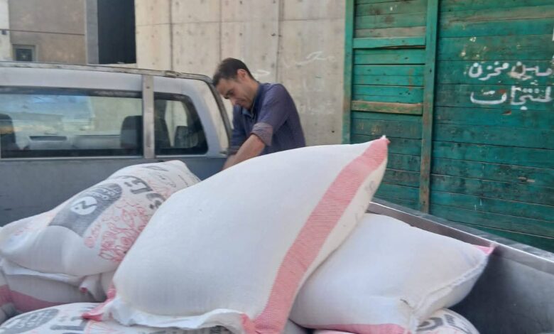 ضبط (450 كيلو جرام دقيق بلدي مدعم) داخل مخبز سياحي بكفر الشيخ
