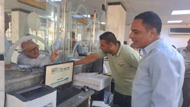 رئيس مركز ومدينة بلطيم يتفقد المركز التكنولوجي ويوجه بتسريع وتيرة ملفات التصالح