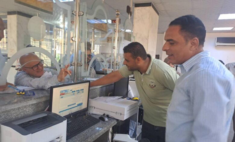 رئيس مركز ومدينة بلطيم يتفقد المركز التكنولوجي ويوجه بتسريع وتيرة ملفات التصالح