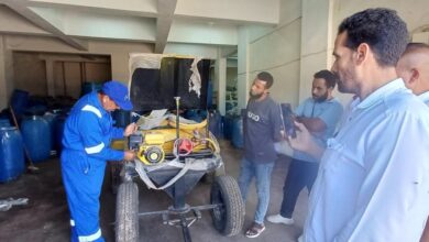"المركزية للمكافحة" تنفذ برنامجاً تدريبياً لصيانة المعدات وآلات الرش بمحافظة مطروح