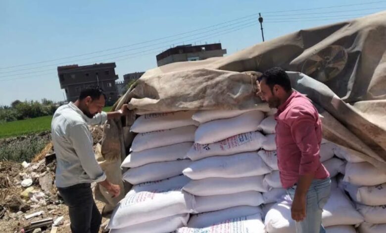 ضبط 9 أطنان ملح الطعام مجهول المصدر بمركز الرياض