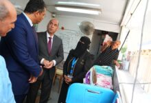 وزير العمل ومحافظ البحر الأحمر يختتمان الجولة بتفقد وحدة التدريب المتنقلة بالغردقة
