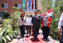 وزيرة التنمية المحلية والبيئة ومحافظ القليوبية يفتتحان المركز التكنولوجي الجديد بالوحدة المحلية بأجهور الكبرى