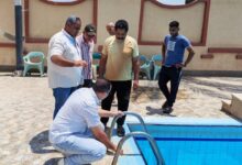 حمام سباحة "نادي الحامول" يعود للعمل بكامل طاقته