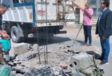رئيس مدينة دسوق: حملة لتطهير البيارات وتغيير أغطية الصرف بشارع الاستاد والسمادوني