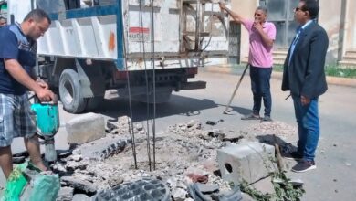 رئيس مدينة دسوق: حملة لتطهير البيارات وتغيير أغطية الصرف بشارع الاستاد والسمادوني