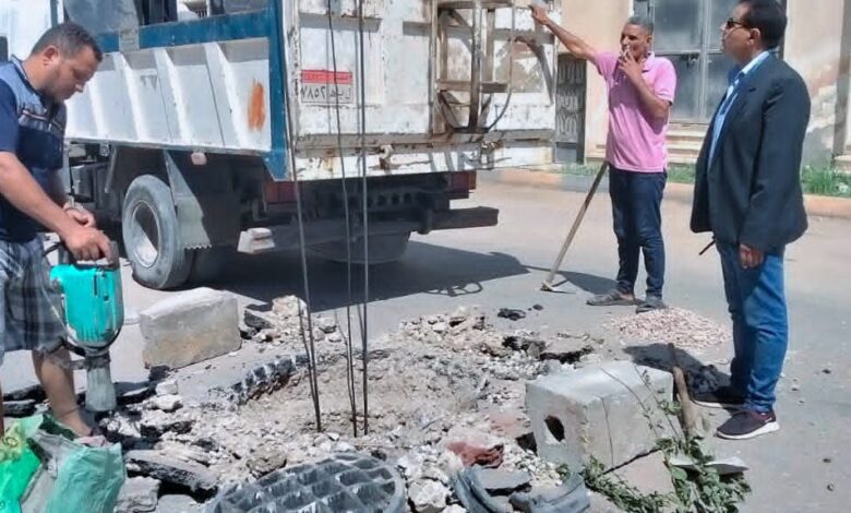 رئيس مدينة دسوق: حملة لتطهير البيارات وتغيير أغطية الصرف بشارع الاستاد والسمادوني