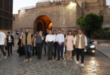 رئيس جمهورية الجبل الأسود يزور منطقة باب النصر وشارع المعز