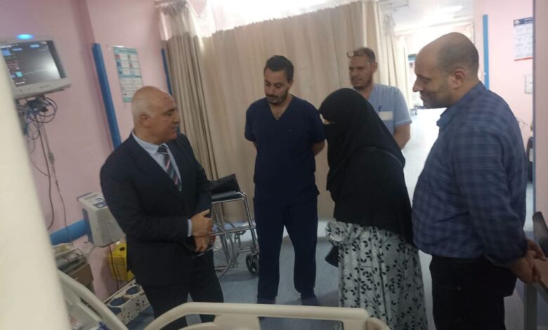 وكيل صحة القليوبية يتفقد مستشفى القناطر الخيرية