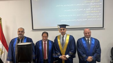 الباحث وائل شعبان يحصل على الدكتوراه حول تأثير إدارة المخاطر المالية على أداء الشركات التجارية