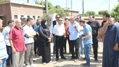 محافظ المنوفية في جولة ميدانية موسعة
