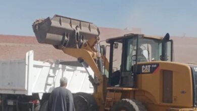 رفع 398 حالة إشغال وإزالة تعديات على الأراضي الزراعية بمراكز بني سويف