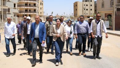 استجابة لشكاوى المواطنين: وزيرة الإسكان تتوجه إلى الحي المتميز بمدينة بدر لمتابعة الأعمال الجارية