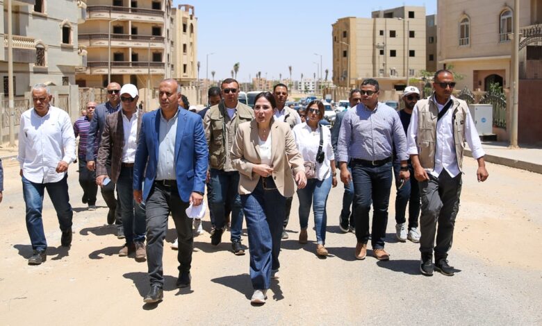 استجابة لشكاوى المواطنين: وزيرة الإسكان تتوجه إلى الحي المتميز بمدينة بدر لمتابعة الأعمال الجارية