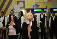 وزارة النقل والثقافة تحتفيان بالمولد النبوي بعروض إنشاد فنية لذوي القدرات الخاصة داخل محطة جامعة القاهرة التبادلية