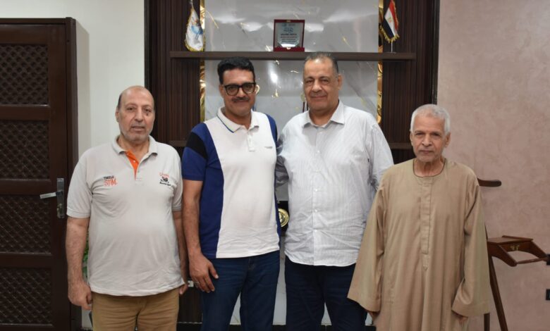 رئيس مياه القليوبية يبحث تحسين خدمات مياه الشرب والصرف الصحي  قرية أجهور الصغرى