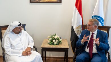 وزير البترول يبحث مع الرئيس التنفيذي لـ«أدنوك للحفر» إقامة شراكات استراتيجية